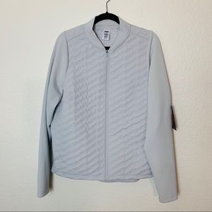 Avia: Quilted Runners Jacket Stone Gray 16-18